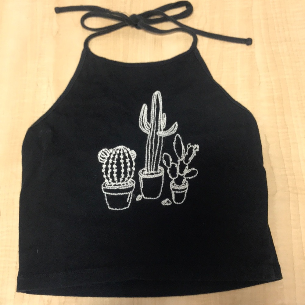 Cactus Halter Top